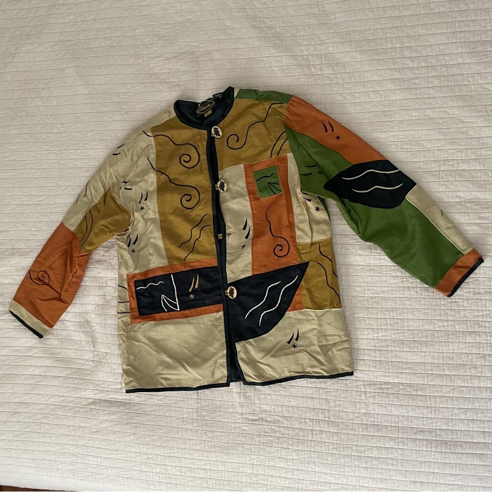 Alex Kim Colorblock Jacket
